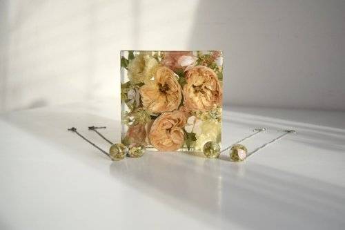 Nature ID - uchování svatební kytice do pryskyřice - Galerie 20
